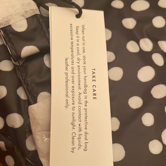 Rebecca Minkoff Julian Nylon Polka Dot Backpack - Picture 10 of 12